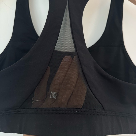 Lululemon Athletica Intimates Black Mesh Back Train Bra - Picture 7 of 11